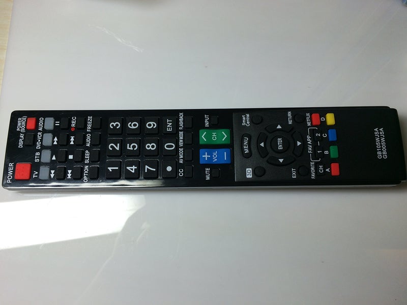 Beyution New Sharp GB005WJSA GB105WJSA Replace Remote Control fit for Sharp LC-60LE745U LC-60C8470U LC-70C8470U LC-60LE847U LC-60LE845U LC-60C7450U LC-90LE745U LC-70LE847U LC-80LE844U RRMCGB005WJSA TV - Image 3
